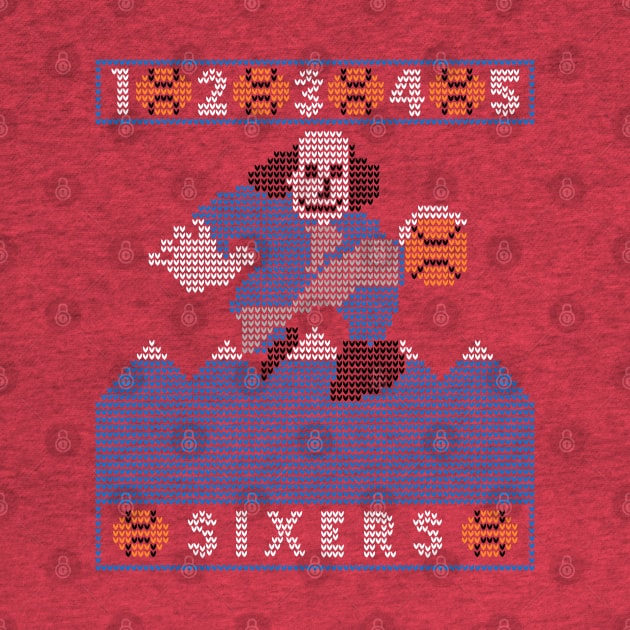 Ugly Sixers Xmas (alt. red) by OptionaliTEES